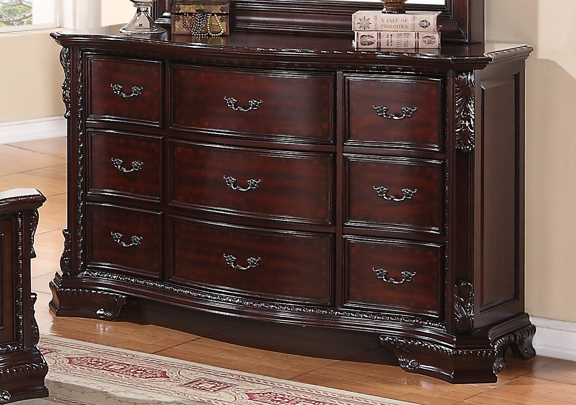 Crown Mark Furniture Sheffield Upholstered Bedroom Set In