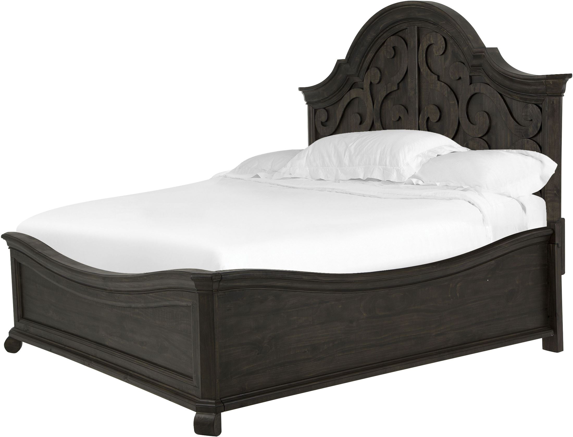 Magnussen Bellamy Peppercorn Shaped Panel Bedroom Set Bellamy Peppercorn Shaped Panel Bedroom Set A Gallery 2