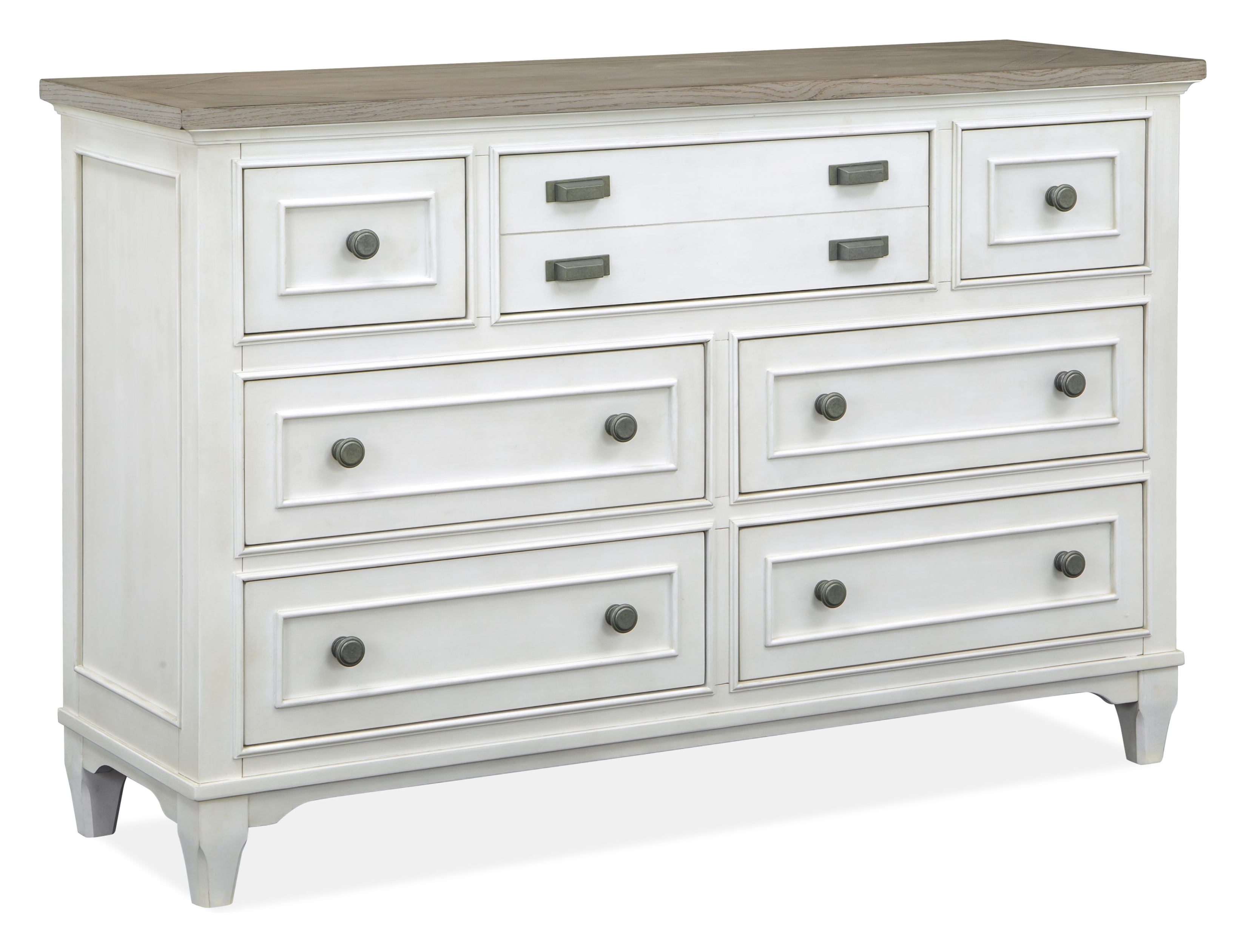 Alys Beach Cultured Pearl White Small Drawer Dresser 1stopbedrooms