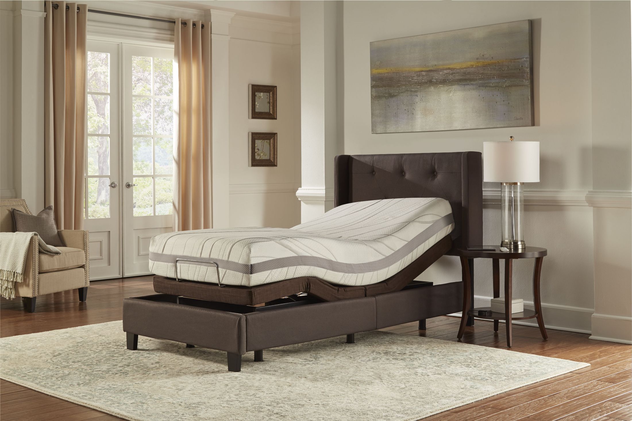 Pulaski Twin Xl Adjule Metal Bed Frame With Bluetooth Twin Xl Adjule Metal Bed Frame With Bluetooth A Gallery 6