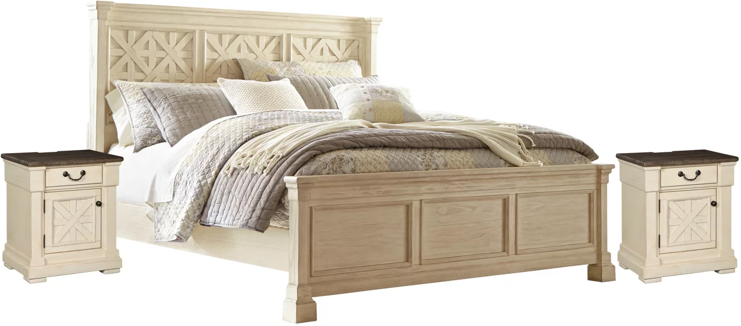 Bolanburg White Panel Bedroom Set - 1StopBedrooms.