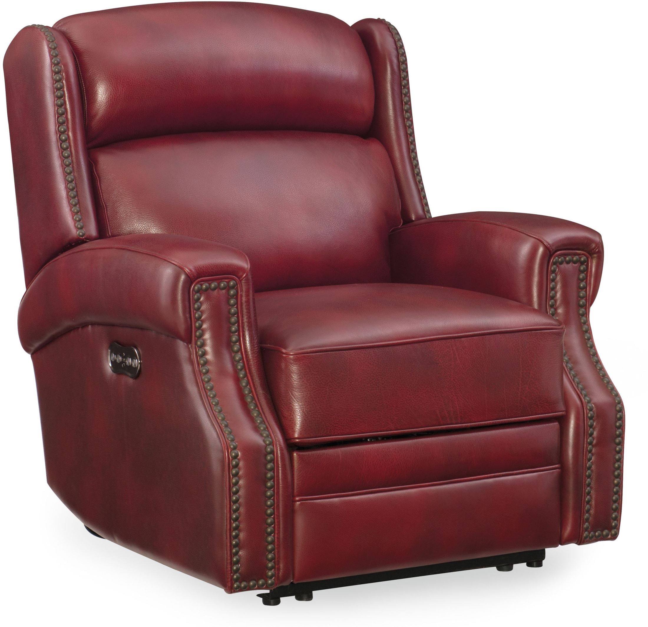 Carlisle Red Leather Power Reclining Living Room Set with ...
