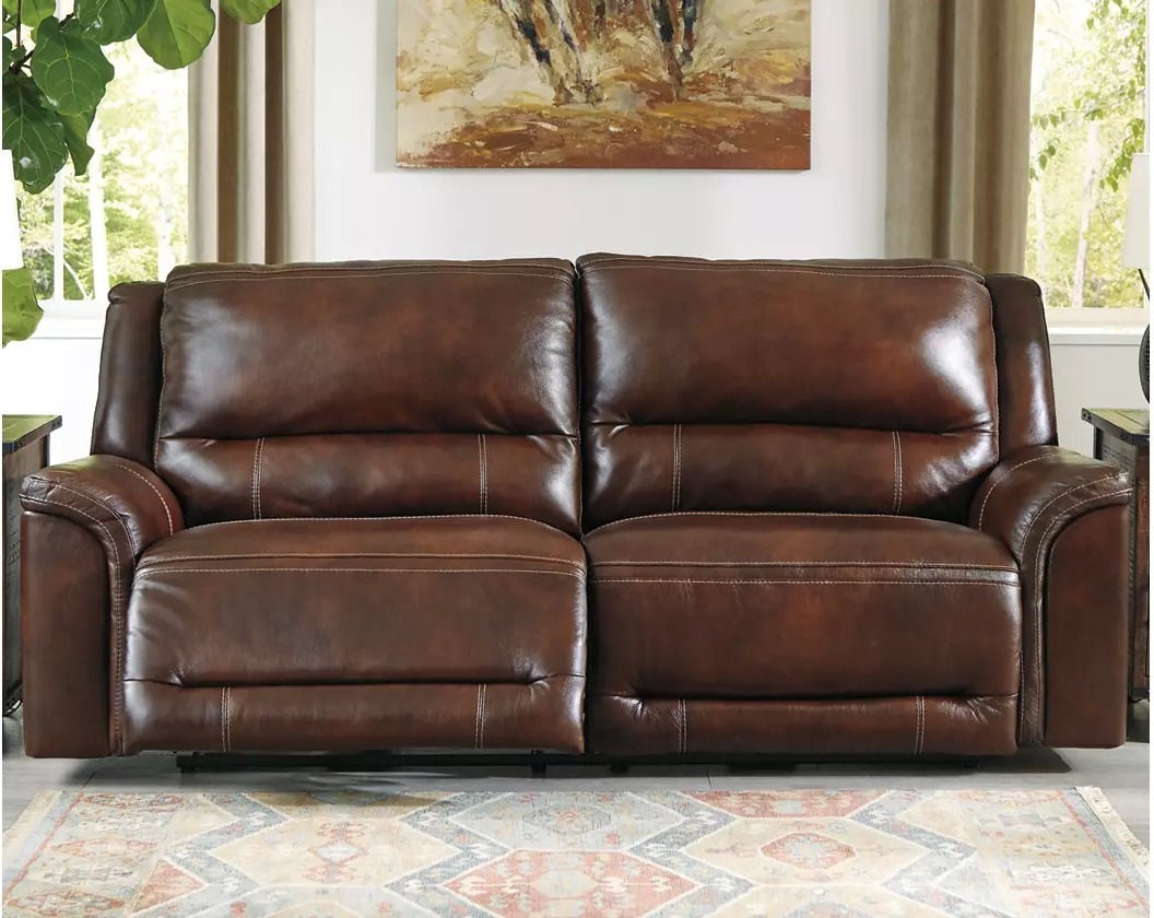 ashley dual reclining sofa