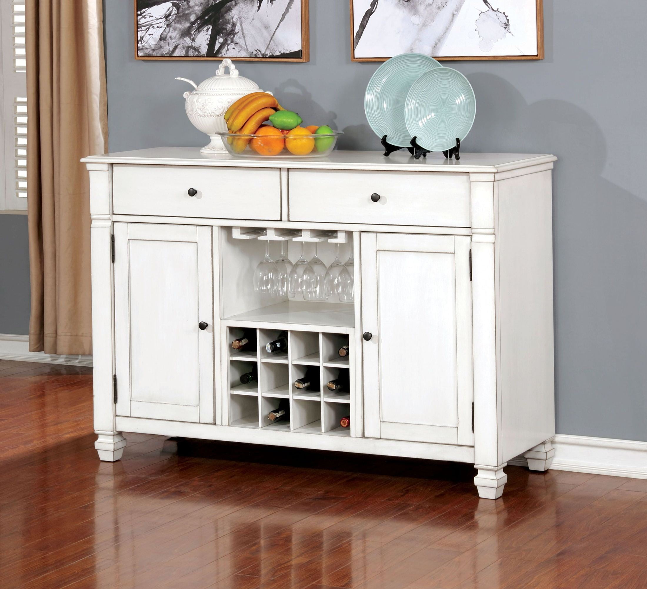 Kaliyah Antique White Server 1StopBedrooms.