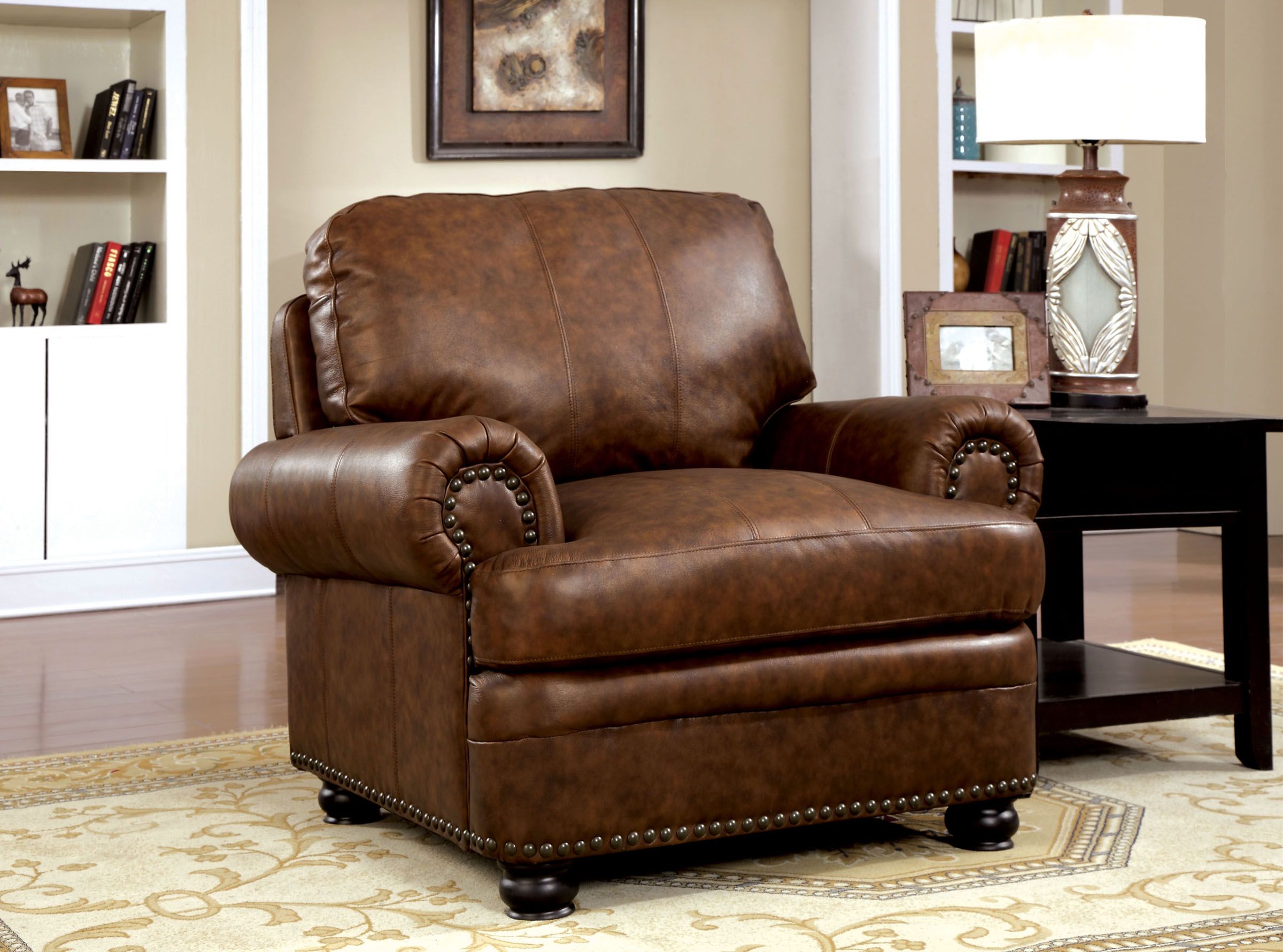 Top Grain Leather Living Room Sets