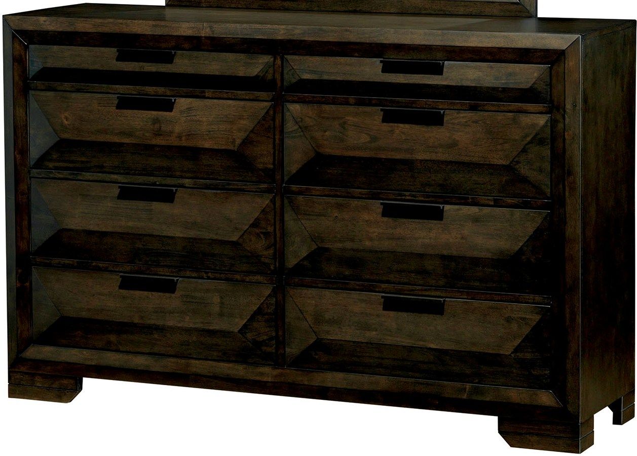 Nikomedes Espresso Dresser 1stopbedrooms
