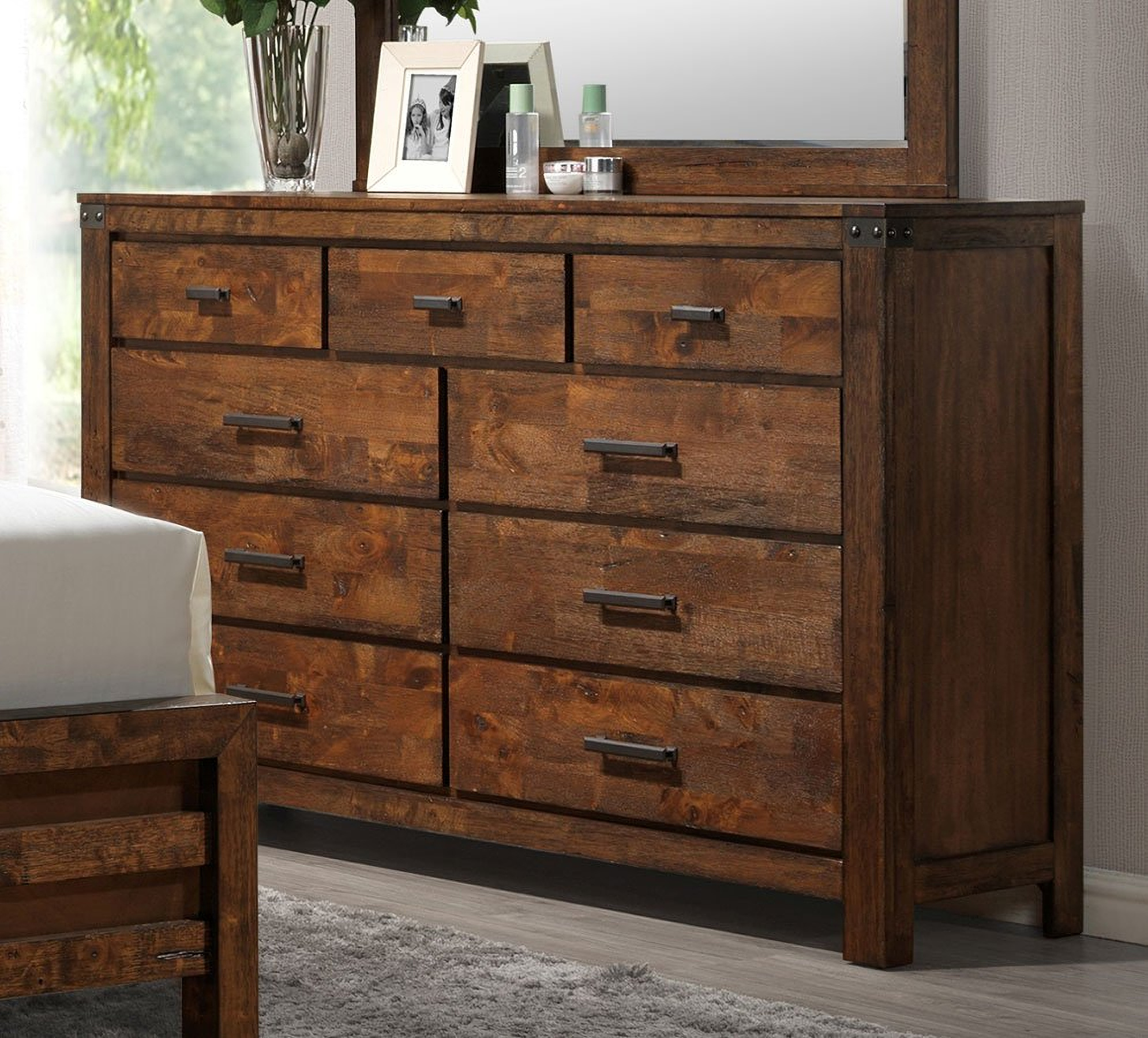 Curtis Bedroom Set w/ Bench Footboard - 1StopBedrooms.