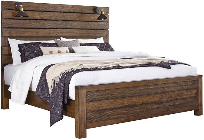 Dakota Panel Bed (Queen) - 1StopBedrooms.