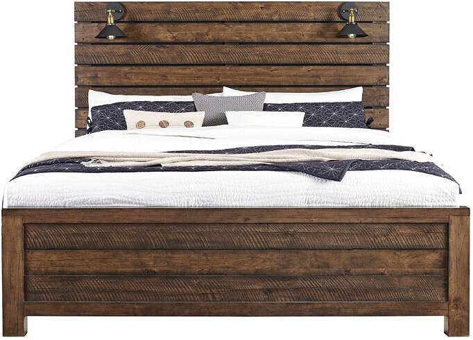 Dakota Panel Bed (Queen) - 1StopBedrooms.