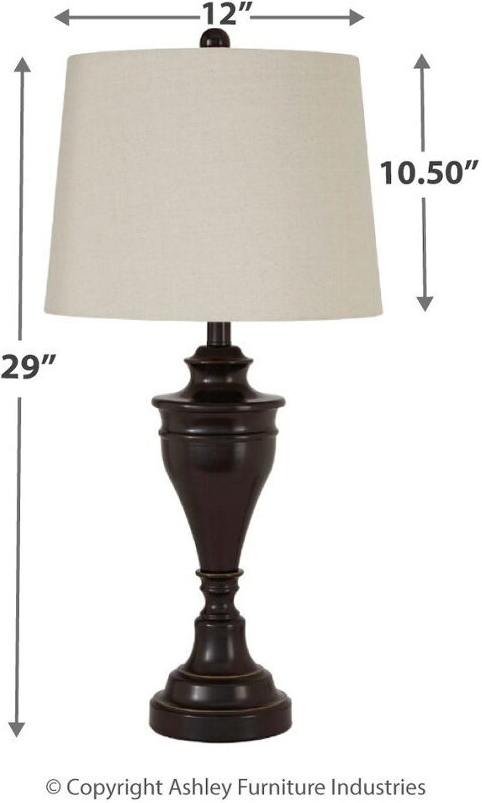 prescott bronze glass table lamp