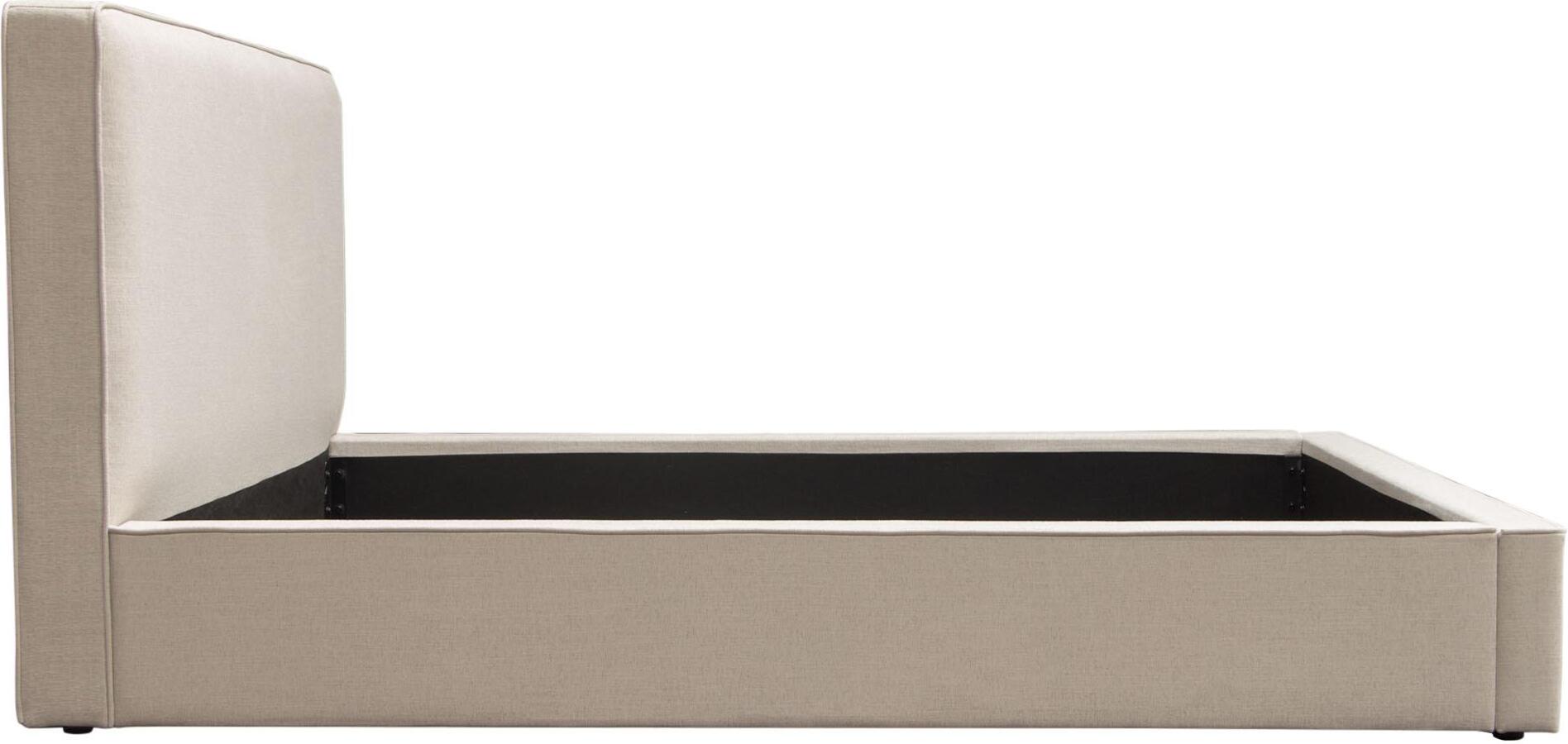 Diamond Sofa Cloud Sand Low Profile Queen Bed 1StopBedrooms.