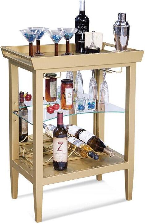 Dorian Iron Beverage Server In Citation Gold 1stopbedrooms