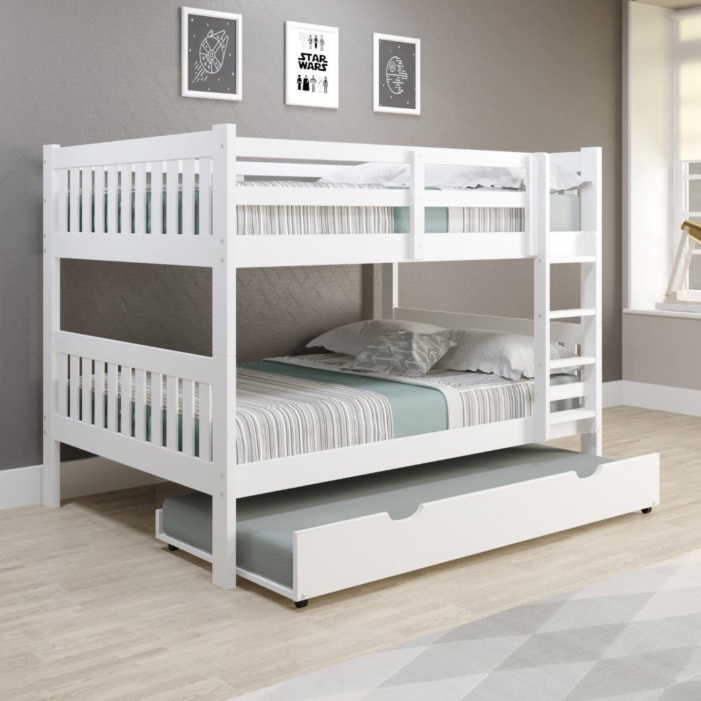 Full Mission Bunk Bed W Twin, Santa Fe Mission Bunk Bed