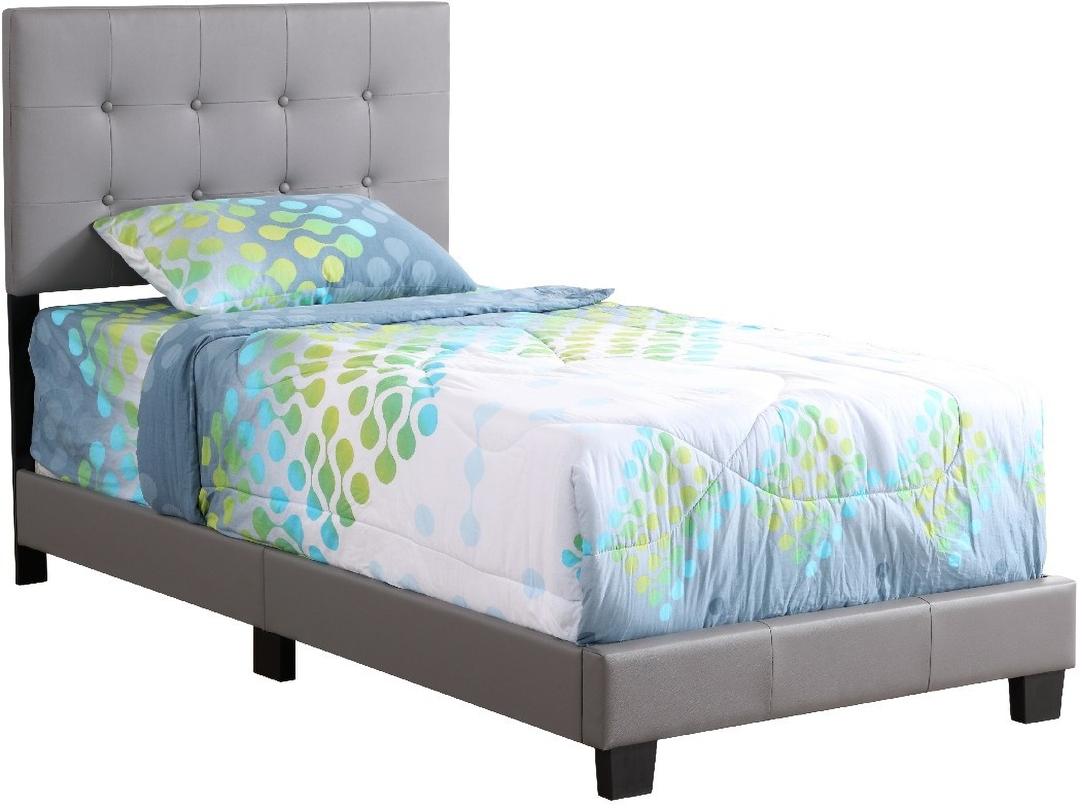 Glory Furniture Caldwell G1306 Tb Up Twin Bed Light Gray 1stopbedrooms I'm looking for a twin xl bed frame that is high enough for (or comes with ) a twin pop up trundle.