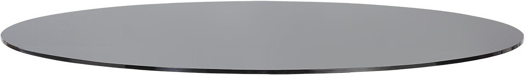 Glass Dining Table Top Smoked Grey 59 Inch 1stopbedrooms