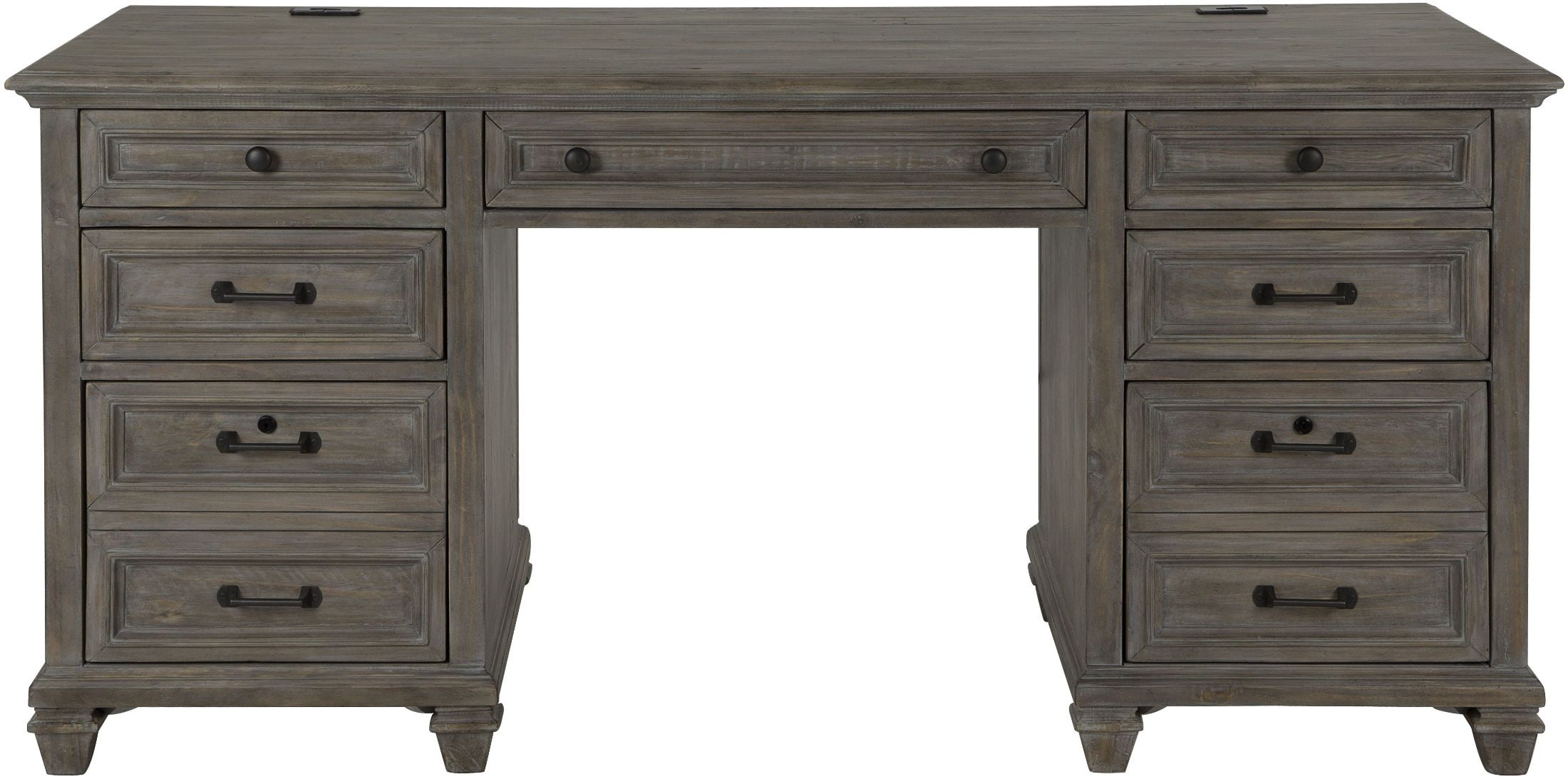 Lancaster Dove Tail Grey Executive Desk 1StopBedrooms.