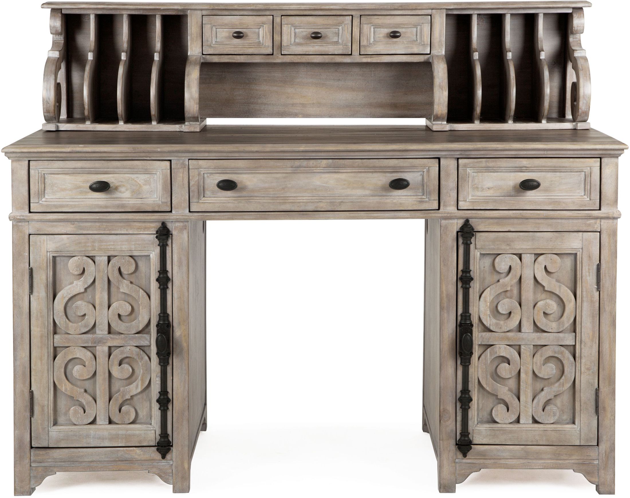 Tinley Park Dove Tail Grey Counter Height Desk