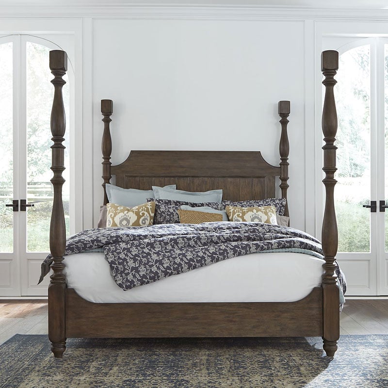 Homestead Poster Bed King 1stopbedrooms