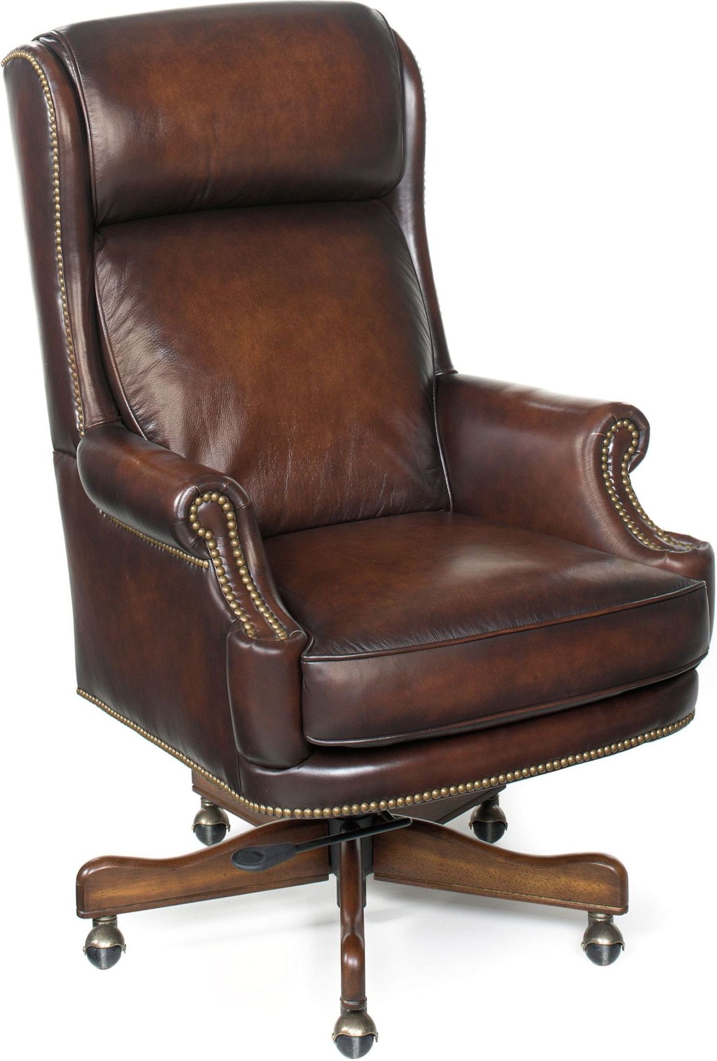 Kevin Brown Leather Executive Swivel Tilt Chair - 1StopBedrooms.