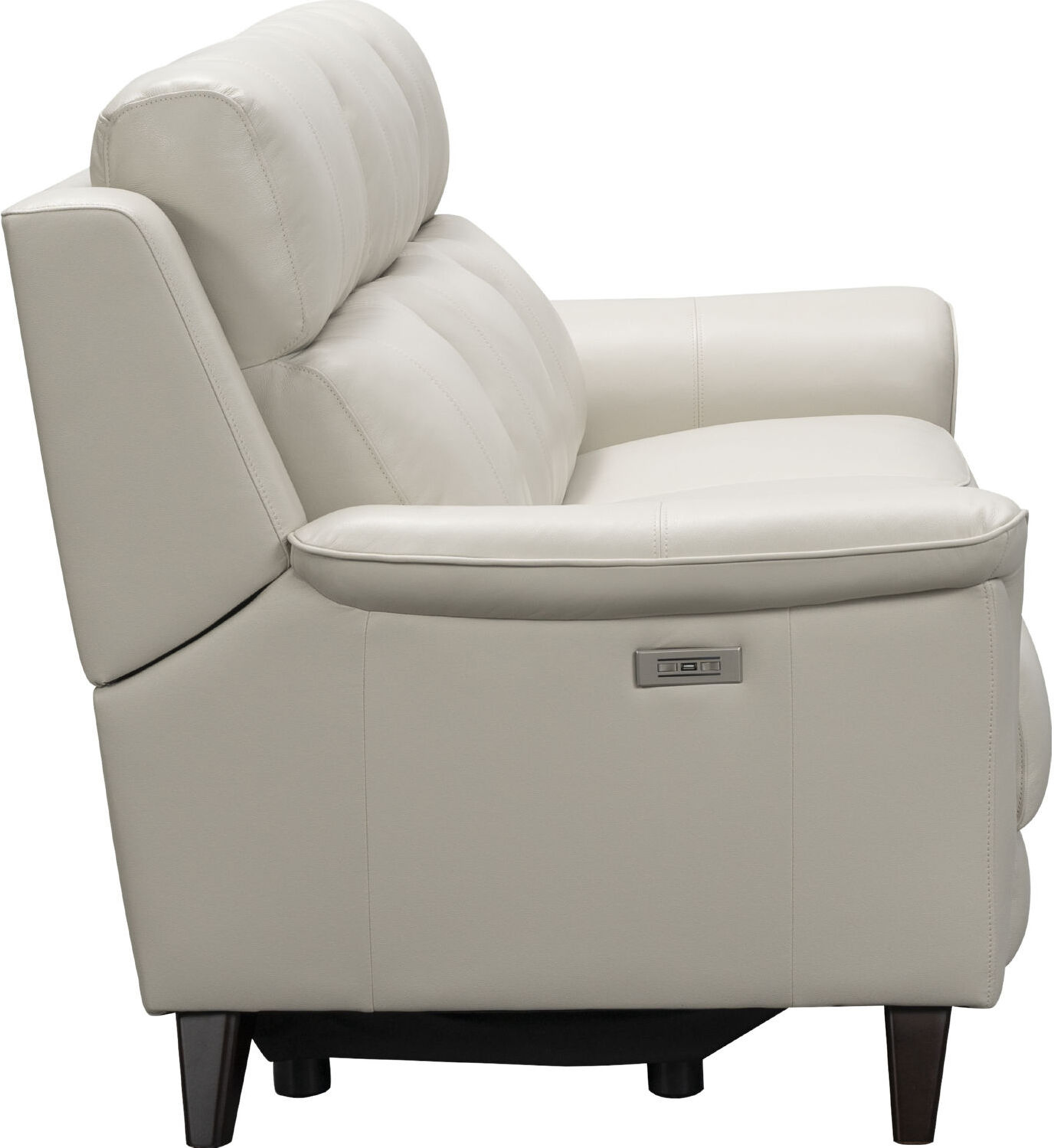 Kester Power Reclining Sofa in Laurel Cream Leather 1StopBedrooms.