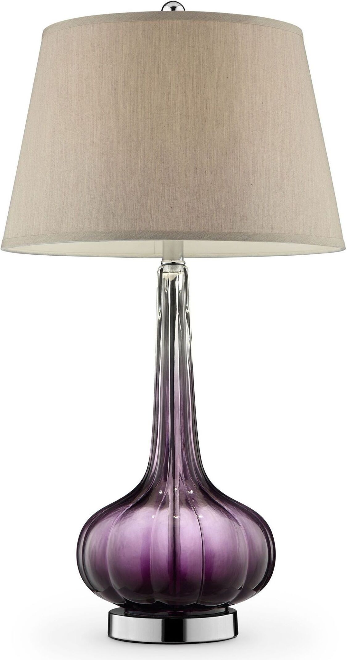 Fay 30" Purple Table Lamp - 1StopBedrooms.