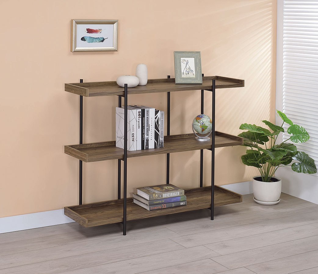Lawtey Bookcase w/ 3 Shelves - 1StopBedrooms.