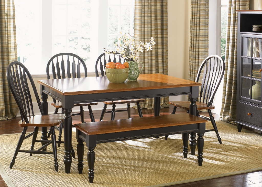 Low Country Black Dining Room Set