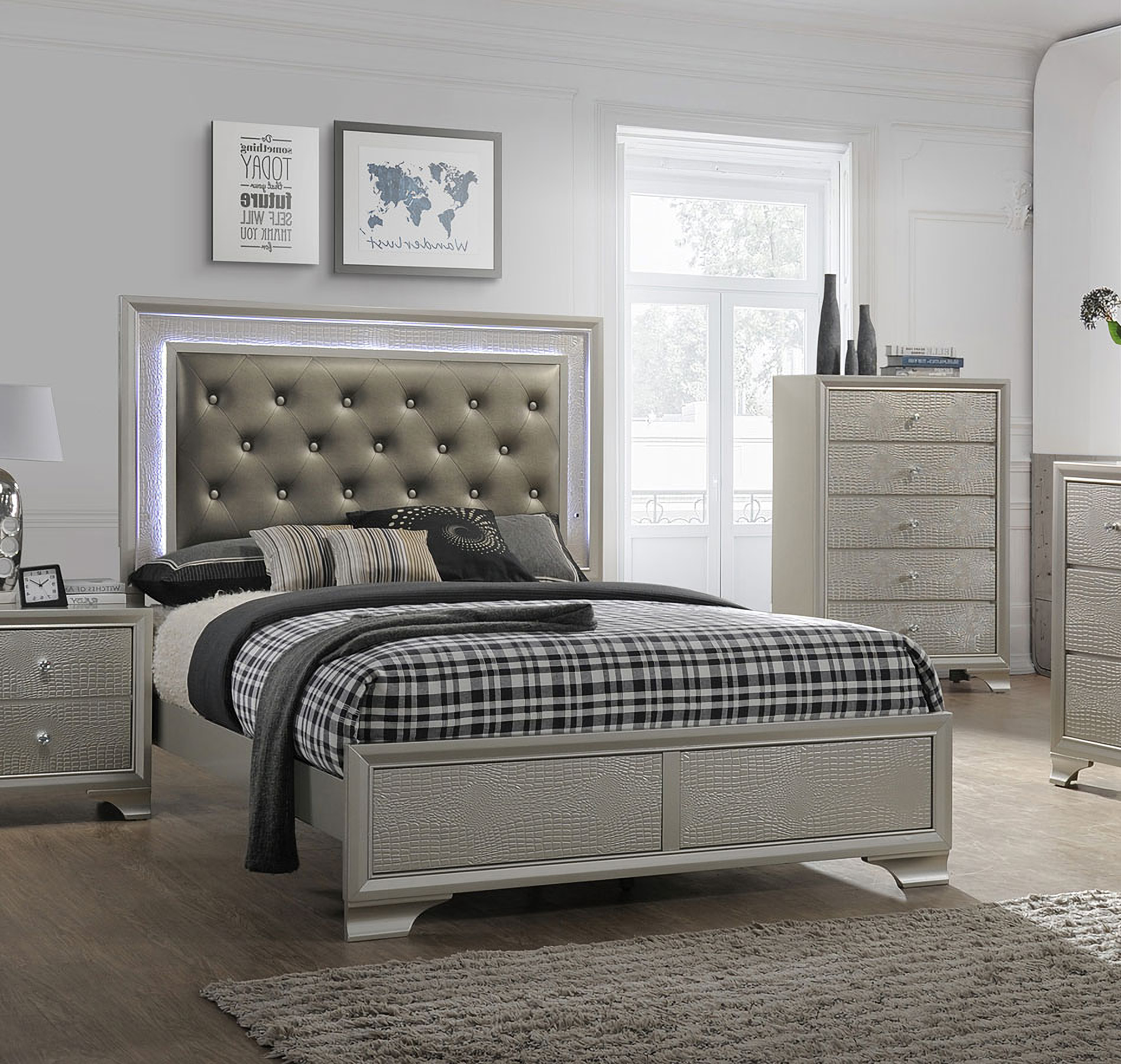 Lyssa Panel Bedroom Set - 1StopBedrooms.