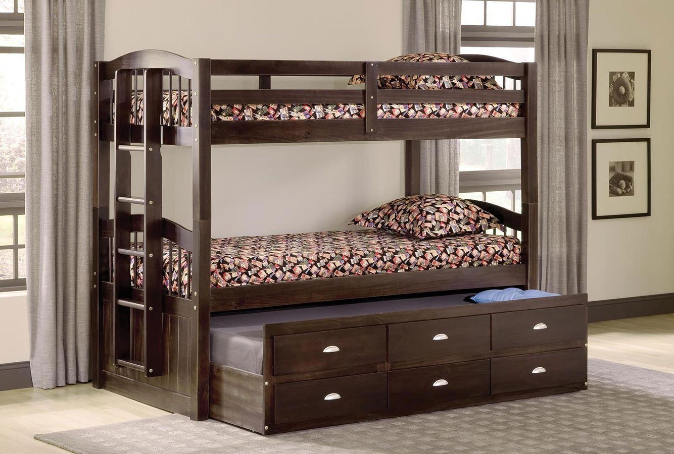 sandler bunk bed with drawers
