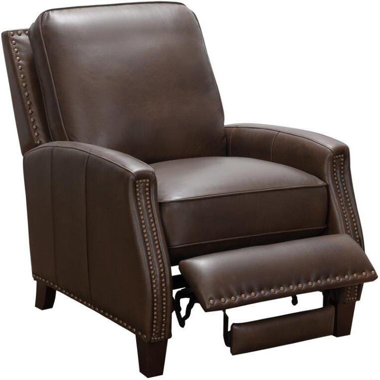 Melrose Leather Sofa Loveseat And Pushback Recliner 3 