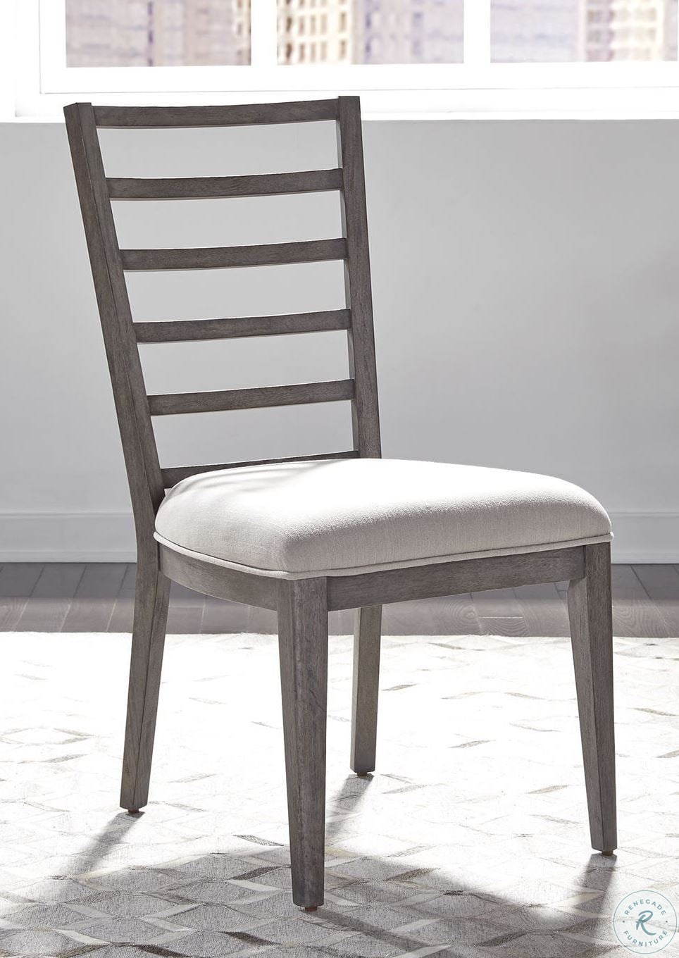 Modern Farmhouse Distressed Dusty Charcoal Extendable ...