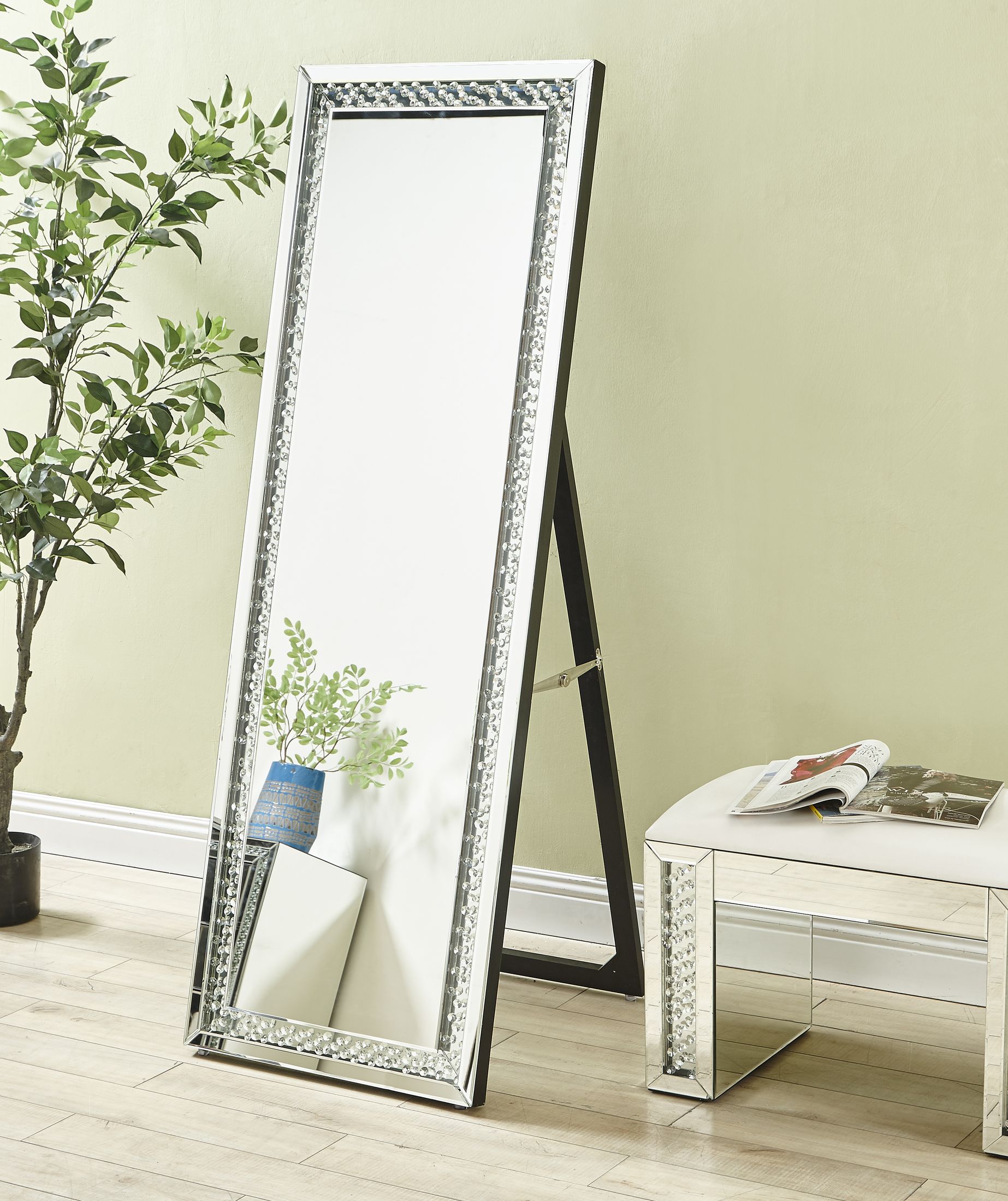 MR9123 Sparkle 22 Inch Contemporary Standing Full length Mirror in