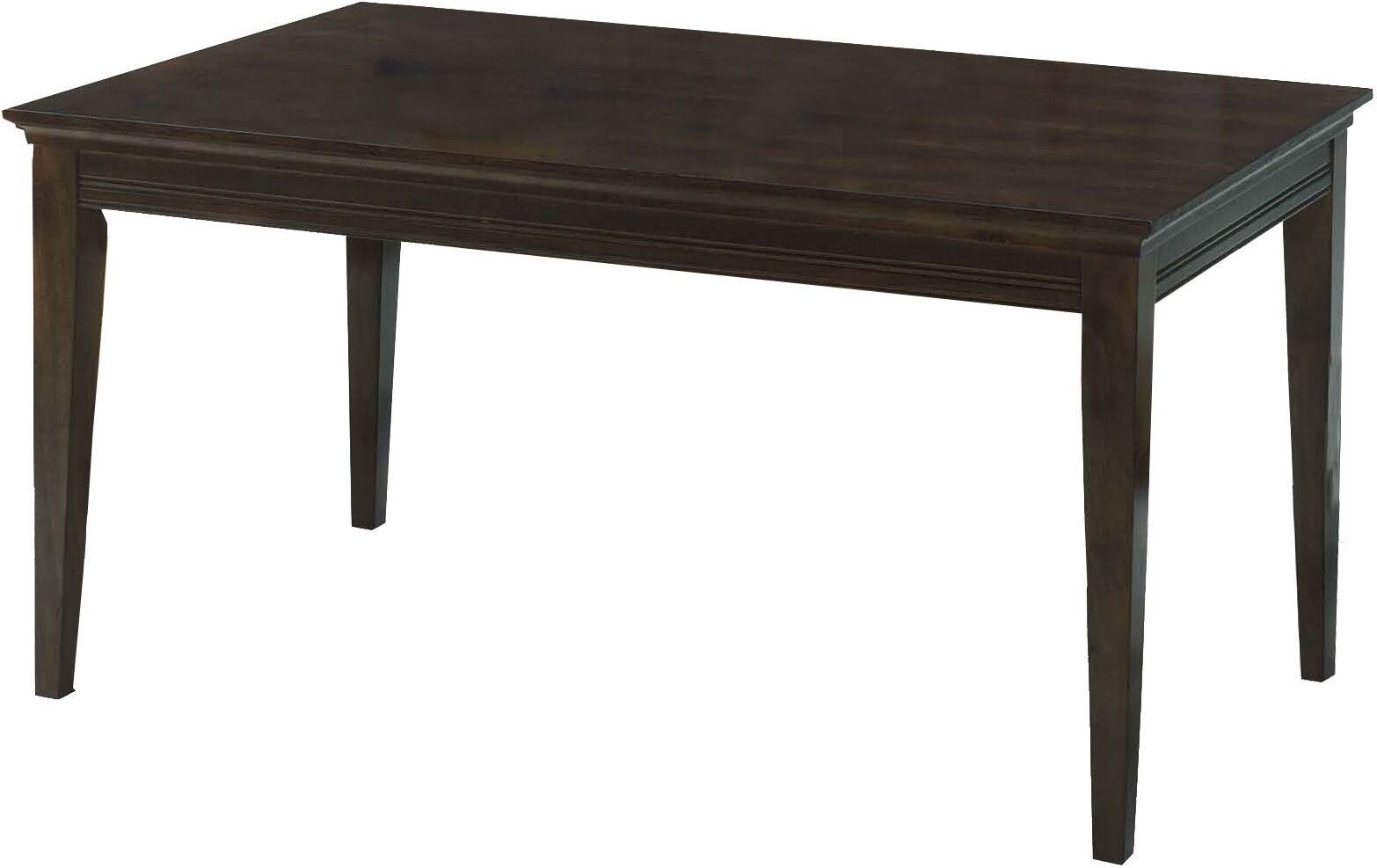 Casual Traditions Walnut Rectangular Dining Table 1stopbedrooms