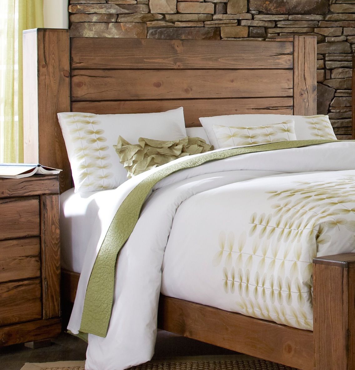 Maverick Driftwood Panel Bedroom Set - 1StopBedrooms.