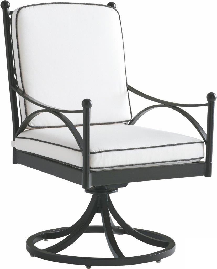 tommy bahama outdoor living del mar two piece outdoor curved sectional sofa on Pavlova Lightly Textured Graphite Outdoor Round Dining Room Set 1stopbedrooms