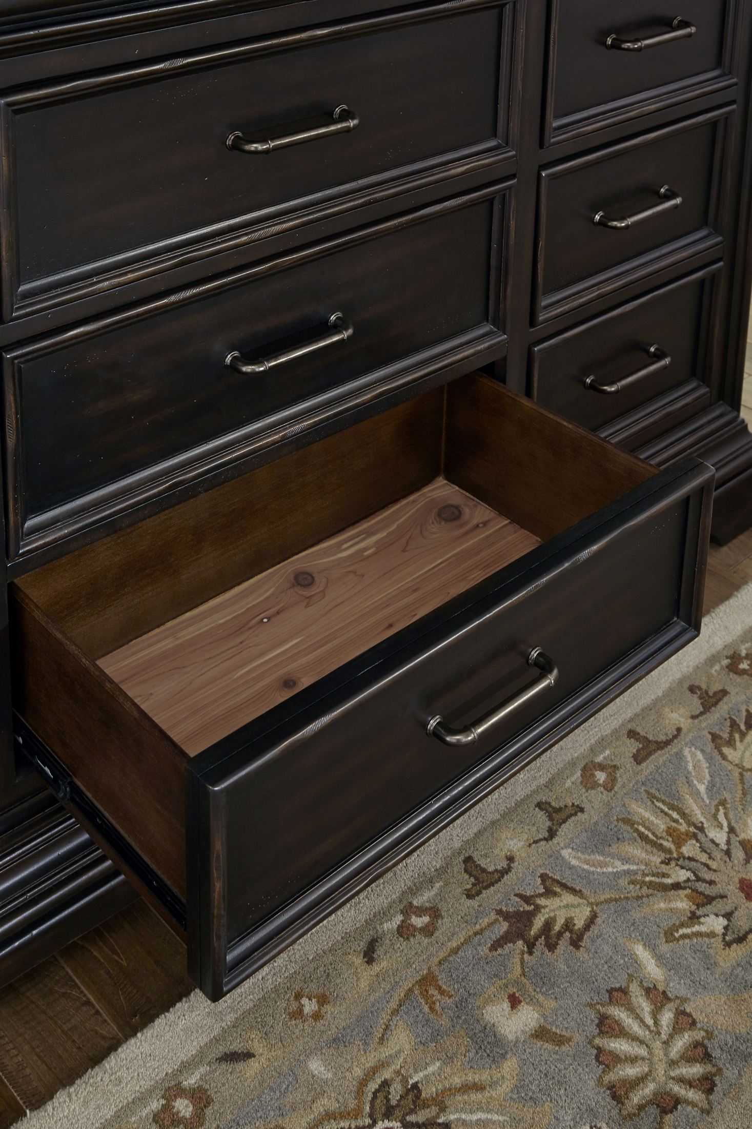 Pulaski Caldwell Brown Panel Bedroom Set Collection 17 Caldwell Brown Panel Bedroom Set A Gallery 8