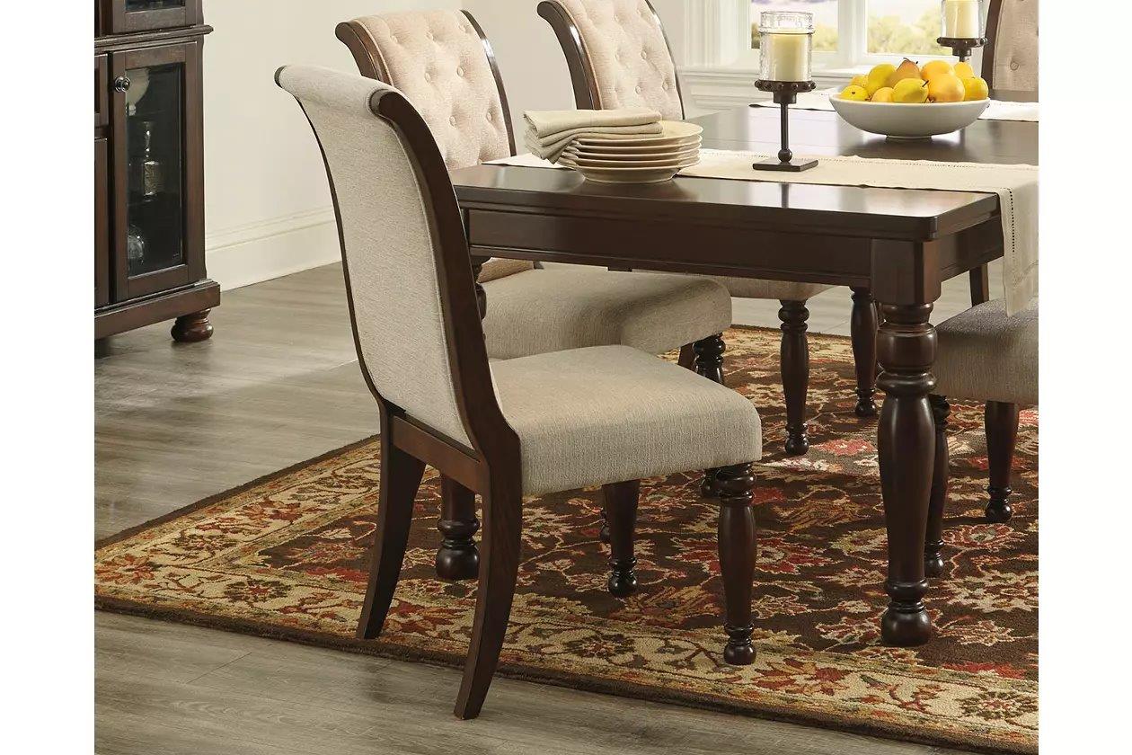 rustic upholstered dining room chairs