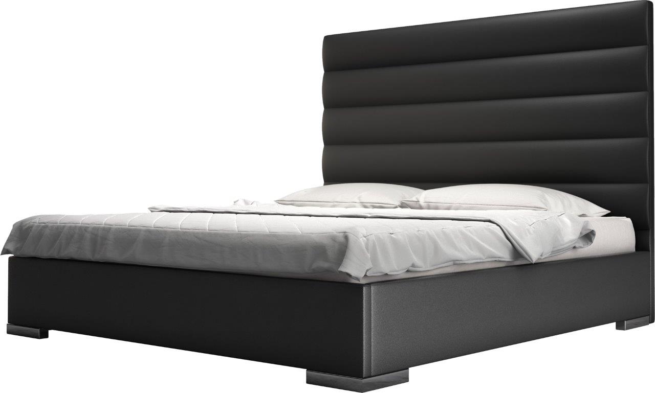 Prince King Bed In Eiffel Tower Eco Leather 1stopbedrooms Prince King Bed In Eiffel Tower Eco, Modloft Prince King Bed
