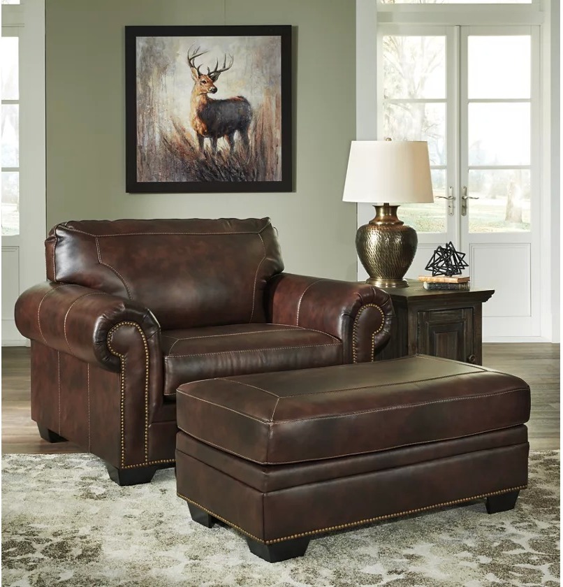 Roleson Walnut Chair And A Half 1stopbedrooms