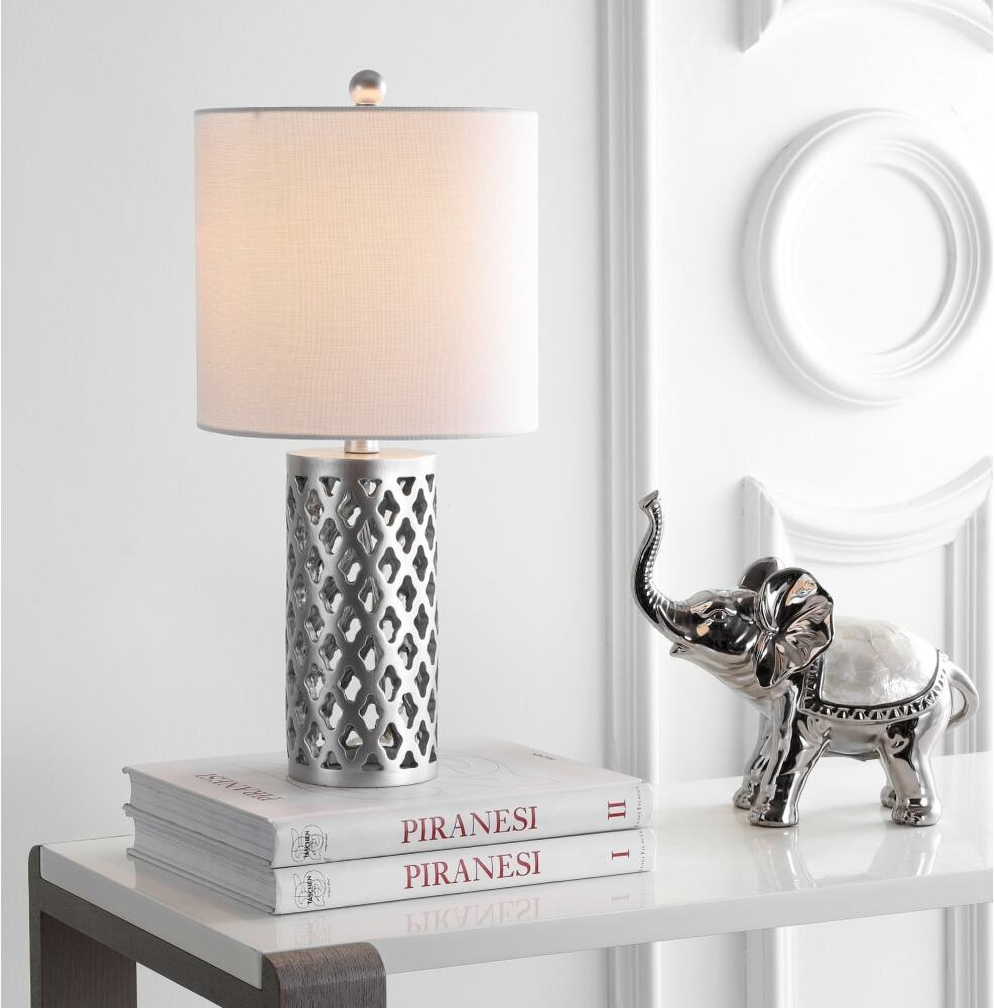 Rorie Silver Table Lamp - 1StopBedrooms.