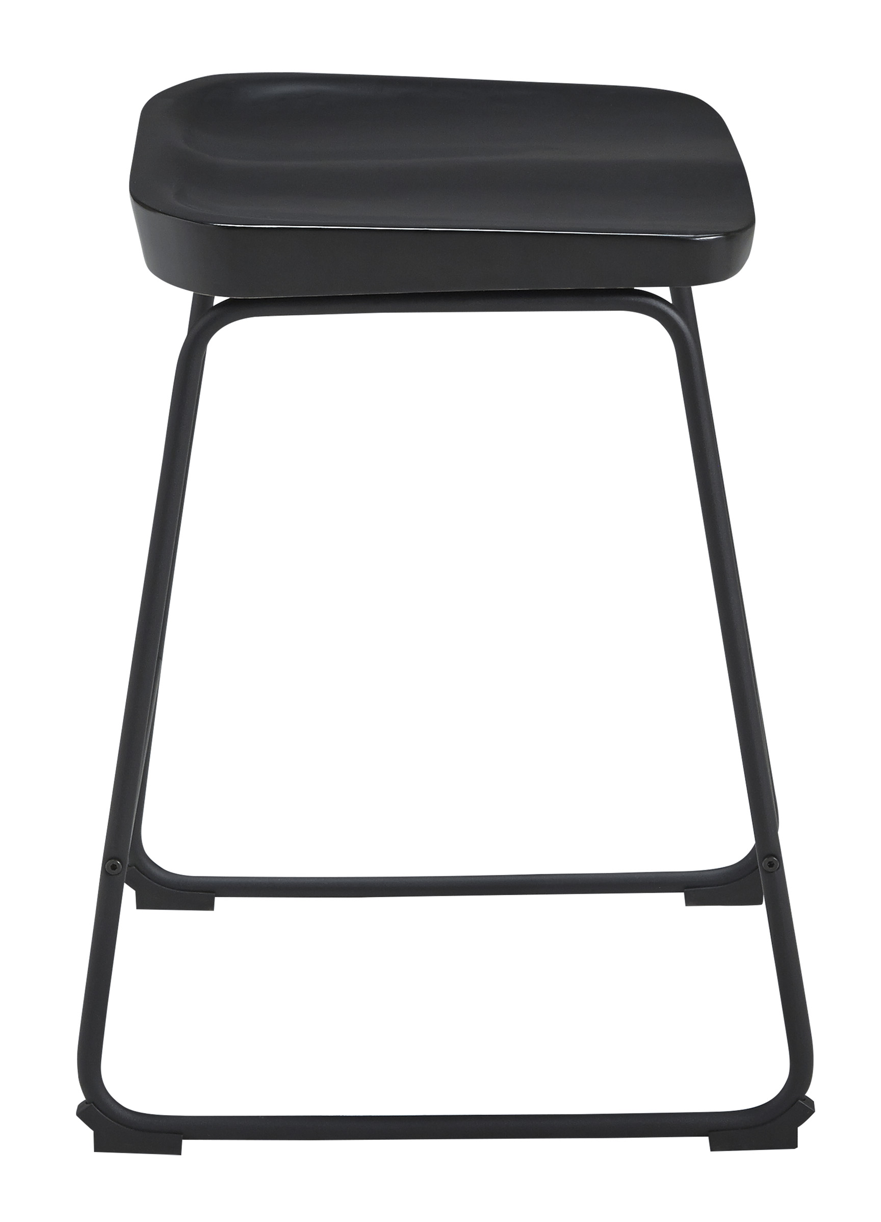 counter height bar stool height on Showdell Black Counter Height Bar Stool Set Of 2 1stopbedrooms