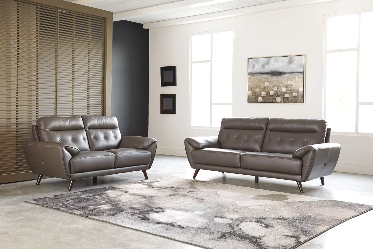 sissoko gray living room set