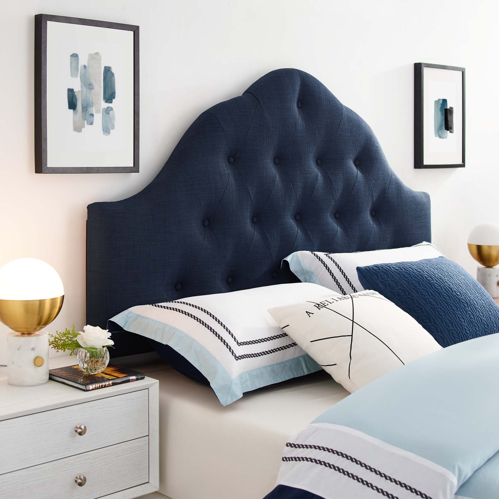 Shop our best selection of upholstered headboards to reflect your style and inspire your bedroom. 1stopbedrooms