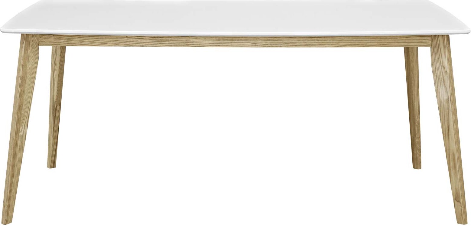 White Modway EEI-2668-WHI Stratum 71 Dining Table