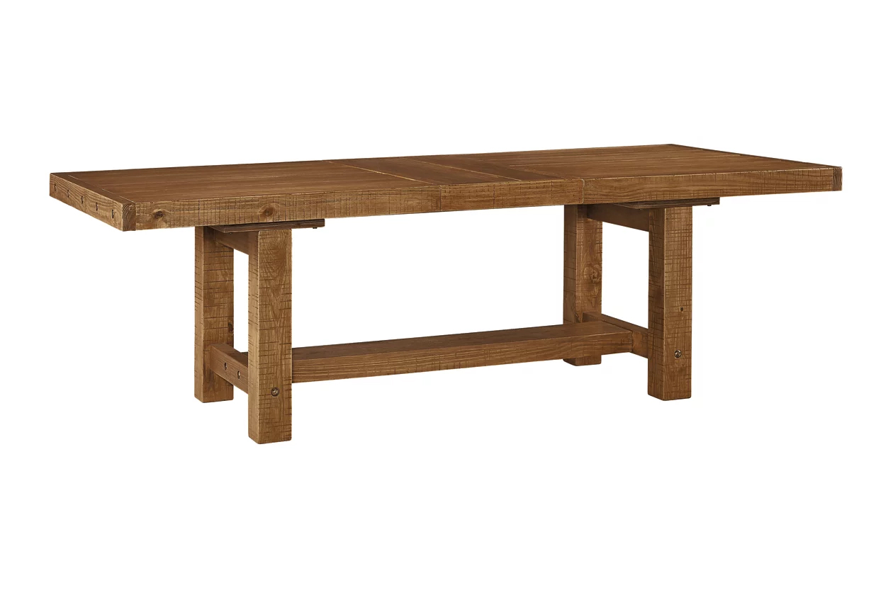 Tamilo Gray/Brown Rectangular Extendable Dining Room Set 1StopBedrooms.