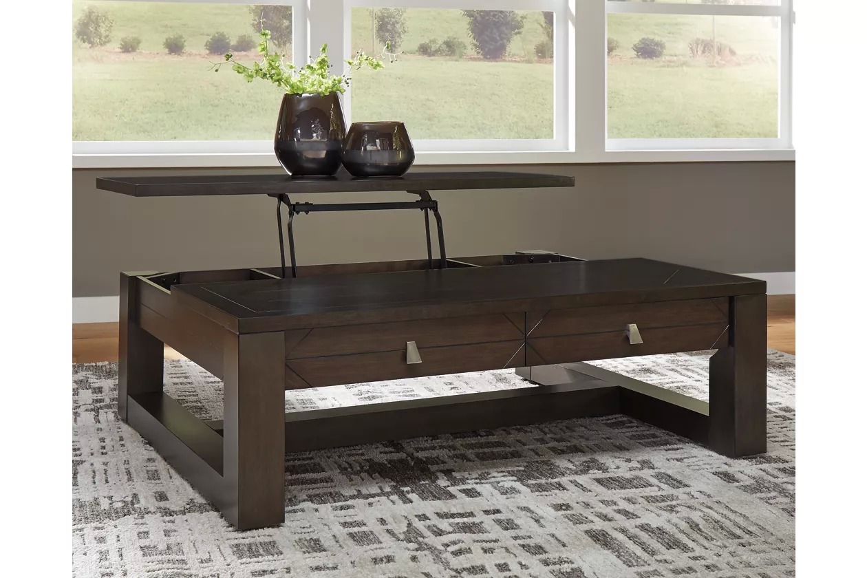 Tariland Dark Grayish Brown Lift Top Coffee Table 1stopbedrooms Shop for mango wood coffee table at west elm. tariland dark grayish brown lift top coffee table