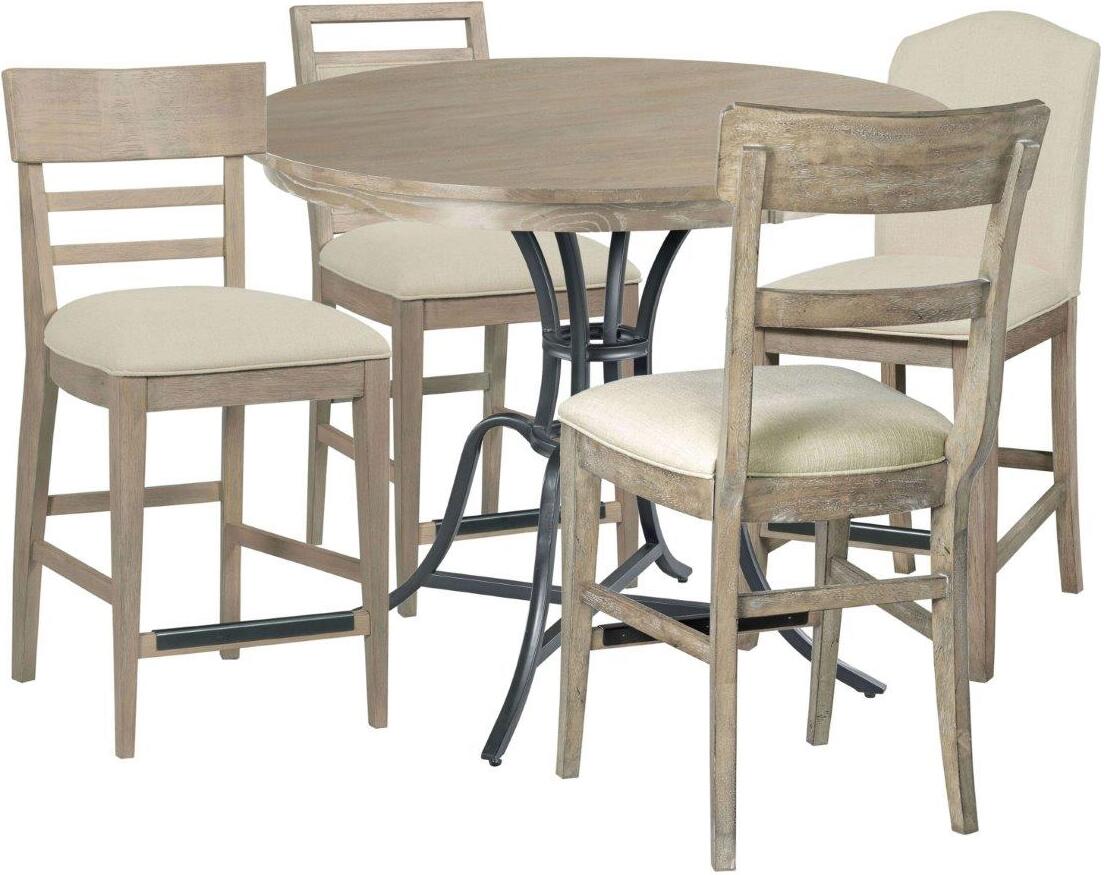 The Nook 54 Inch Round Counter Height Table Complete 665 54mcp