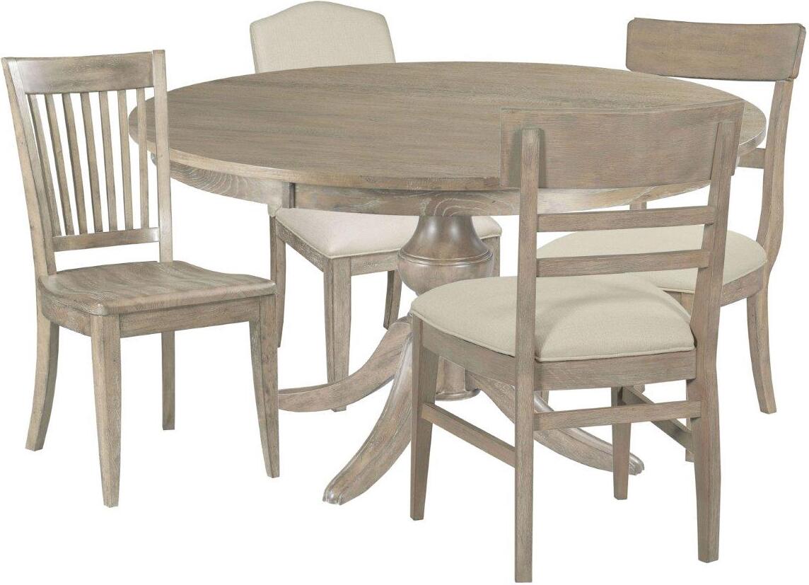 The Nook 54 Inch Round Dining Table Complete 665 54wp 1stopbedrooms