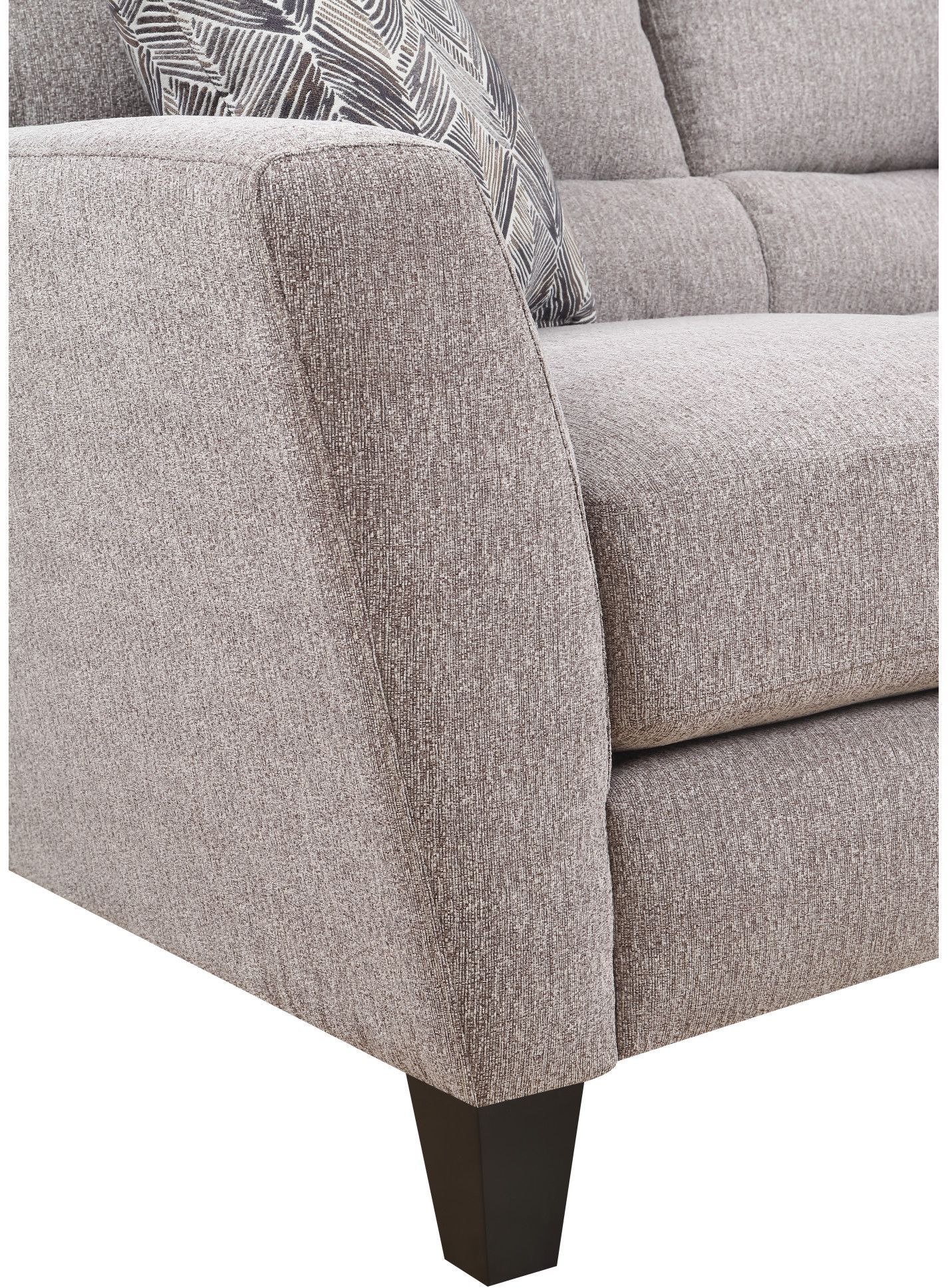 commix down filled overstuffed 4 piece sectional sofa set white on Speakeasy Speckled Brown 83 Sofa 1stopbedrooms