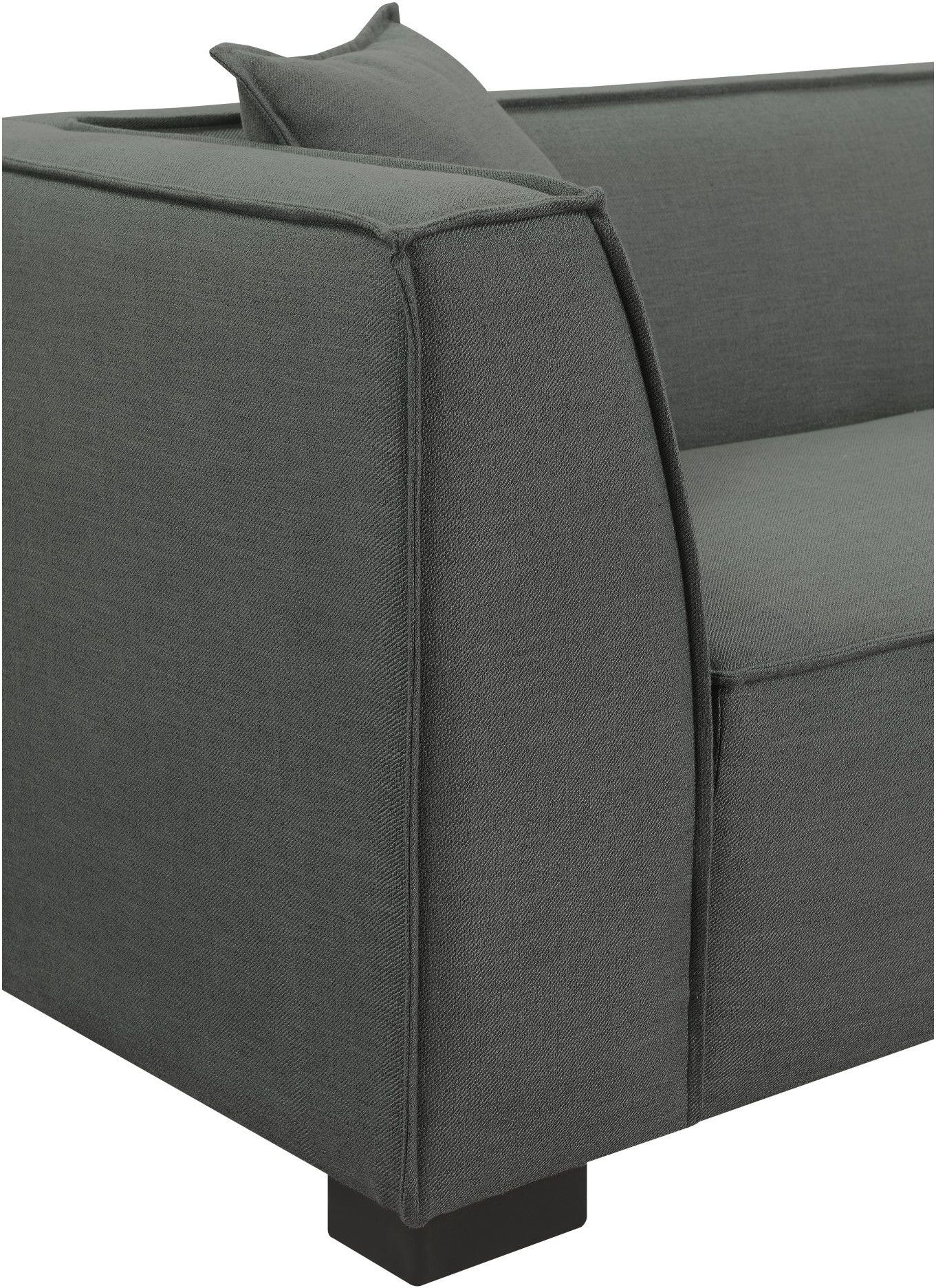 commix down filled overstuffed 4 piece sectional sofa set white on Lonnie Cinder Gray Modular Sectional 1stopbedrooms